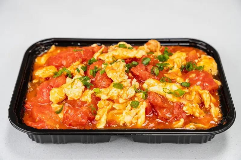 Stir-Fried Tomatoes with Eggs